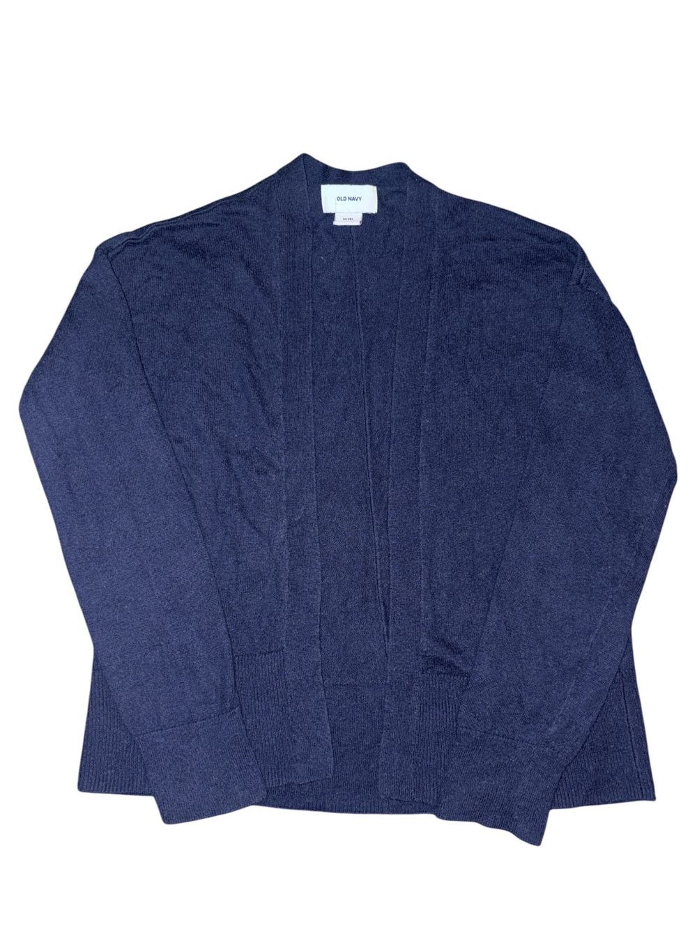Old Navy Navy Open-Front Girls Cardigan Sweater